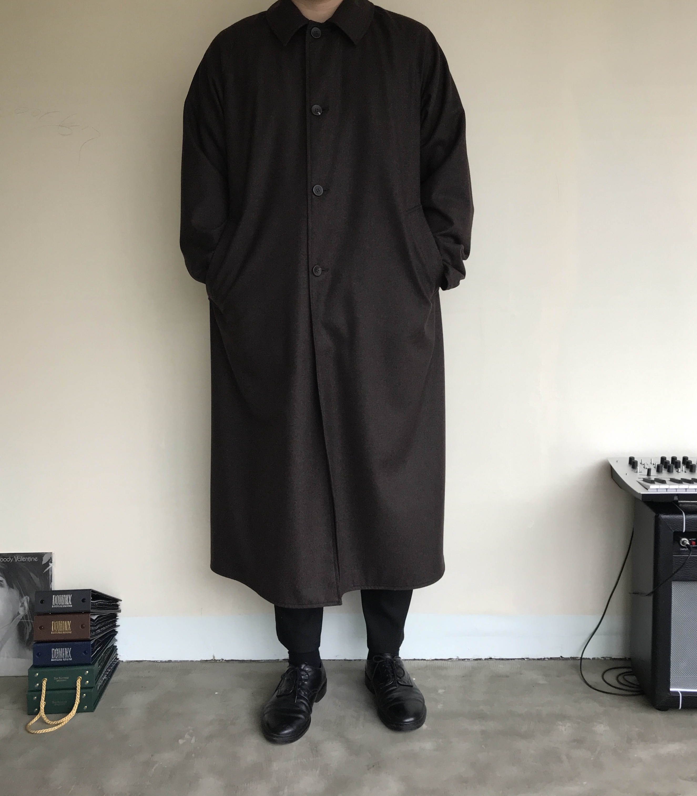 yoasa オーダーコート ブラック